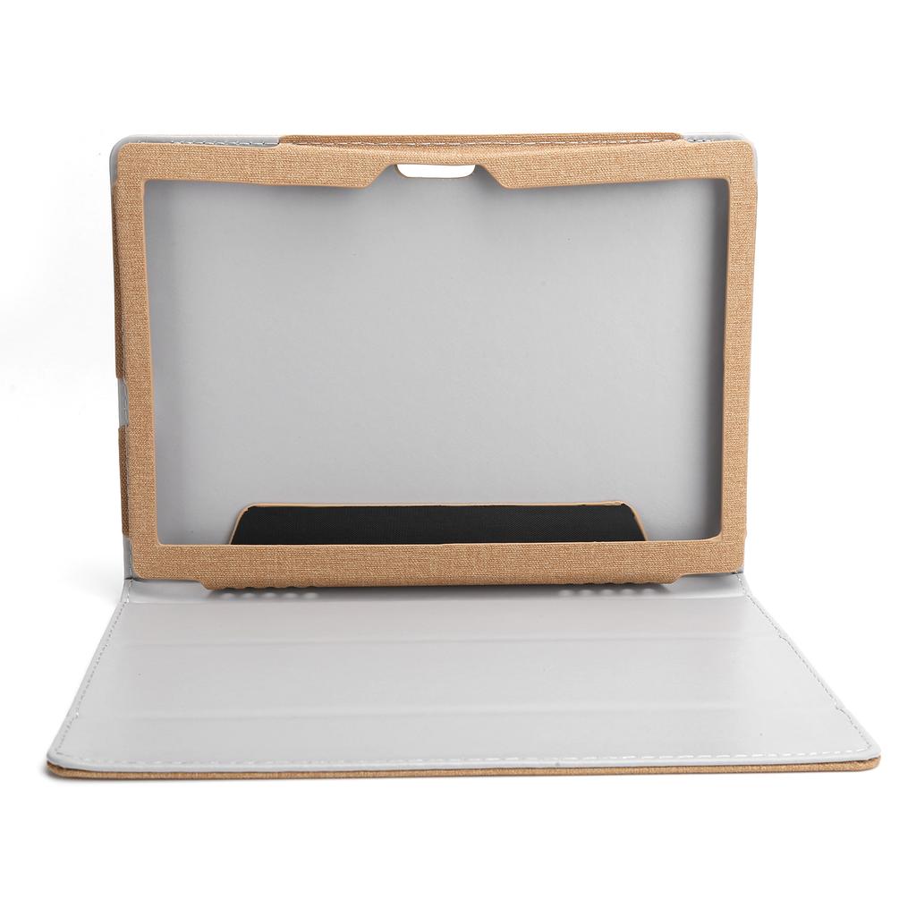 Tablet Protective Cover for Teclast M30 All Inclusive AntiDrop Flip Type Dustproof Shell(Gold )