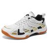 Brand Men's 2025 Breathable Mesh Badminton Shoes - Non-slip, Wear-resistant, Shock-absorbing Sports Footwear