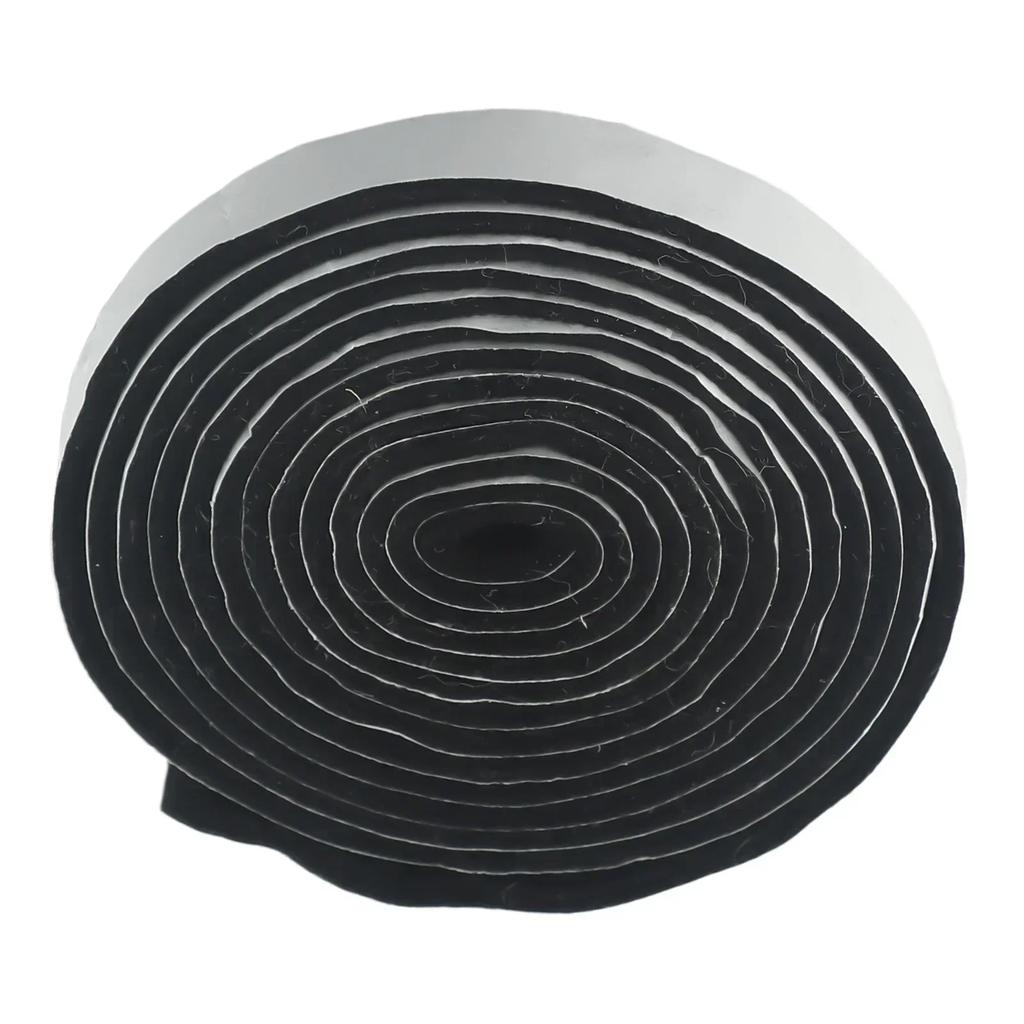High Heat Barbecue Smoker Gasket BBQ Door Lid Grill Seal Adhesive Sealing Tape Fire Resistant Fibre Self-adhesive