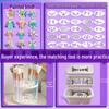 MengHui 12-Color Kids' Face Paint Set - Water-Soluble Body & Stage Makeup