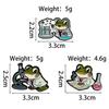 Cute Frog Brooch - Cartoon Debugging Agent Accessory
