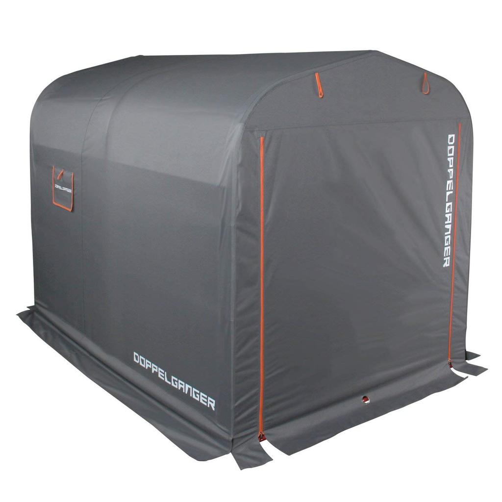 DOPPELGANGER Storage Bike Garage Replacement for Bicycles and Outdoor Simple Frame Not for DCC330L Cover, Large, Motorcycles, Garage, DCC496L-GY