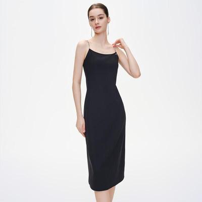 Abito midi senza maniche Giovanni Valentino Elegante Slim-Fit