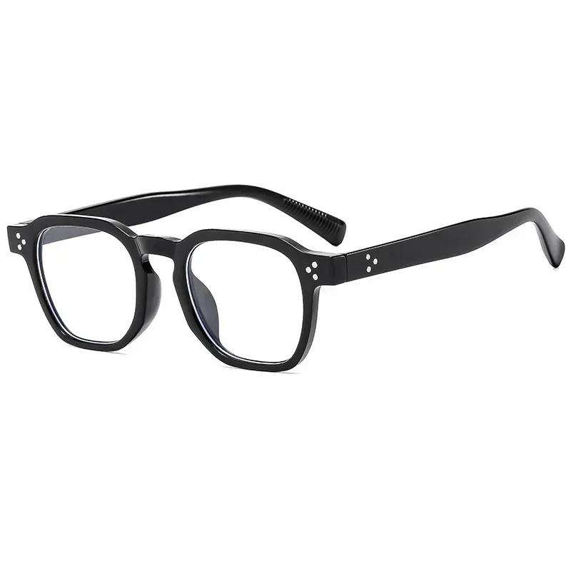 

Retro Square Light Eyeglass Frame Women Men Transparent Unisex Glasses For Female Male