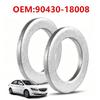 10Pcs Strong Zinc Alloy Oil Drain Gasket Oil Pan Plug Washer 90430-18008 Replacements Compatible Automotive Cars