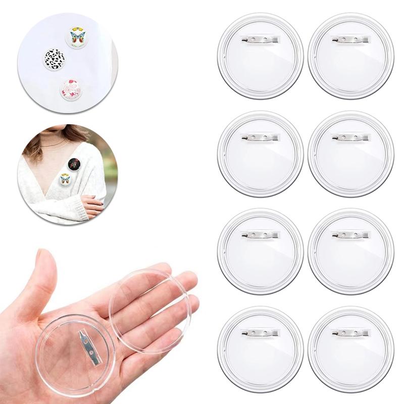 10/30/50 STUKS Ronde Badge Maakset DIY Speldknop Benodigdheden voor Aangepaste Broches Naamplaatjes Cosplay Evenement Feest Knutselmaterialen