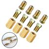 12 Pcs /Set Brake Line Repair Female Union Inverted Nut Fittings Tube