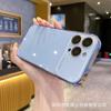 Applicable to iPhone11promax electroplated glass mobile phone case large window Apple 11 simple solid color all-inclusive sheath