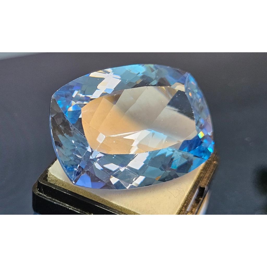 Blue Sapphire Making Cushion Cut 88-90 Ct Fabulous Loose Gemstone