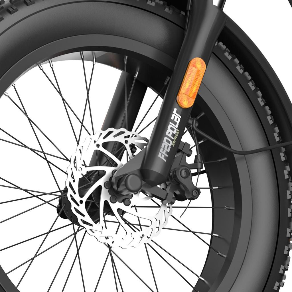 FAFREES FF20 Polar Electric Bicycle 500W Motor, 48V 26.8Ah Batter, 100KM Range, 20*4.0 Inch Fat Tires E-Bike