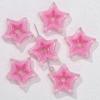 TX13 Pentagram Niche Girl Wind Sweet Design Filling Bead Bracelet Spacer Acrylic Hollow Star Necklace DIY Jewelry Accessorie