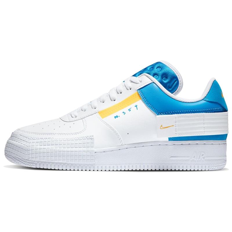 Nike Air Force 1 Low Type Photo Blue Sneakers CK6923-101