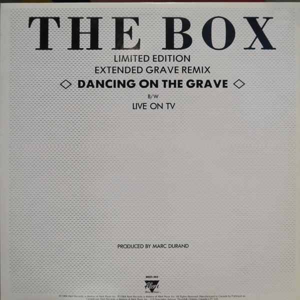 

12inch Record BOX Dancing On The Grave MBD004 Alert Records 1984 Canada Rock Used
