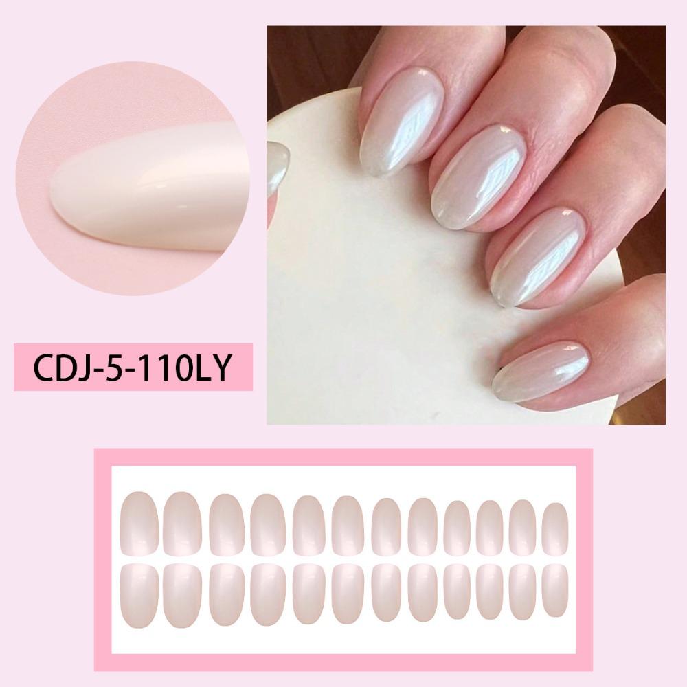 

French Fake Nails Long Nail Tips Fashion False Nails for DIY CDJ-5-110LY