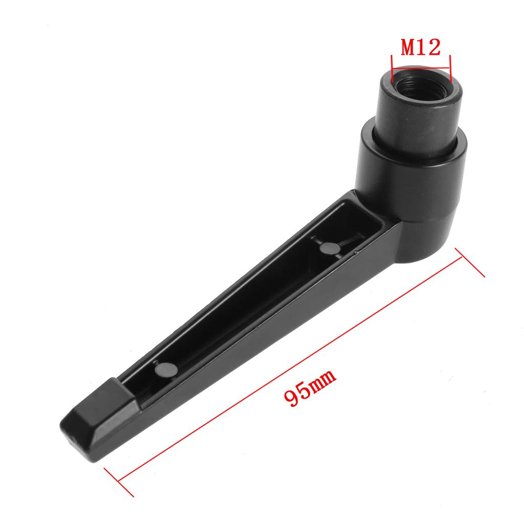 Maniglie Viti Manopole di Bloccaggio Leva di Serraggio Regolabile Macchinari Manopola di Bloccaggio Filettatura Femmina M4 M5 M6 M8 M10 M12 M14 M16 Nero 1pz