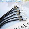 10Pcs Elastic Bungee Cords Packaging Belt Straps With Hook Luggage Rope