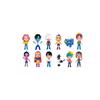 12pcs 3D Celebrity- Action Figure Game Peripheral Doll Model Ornaments