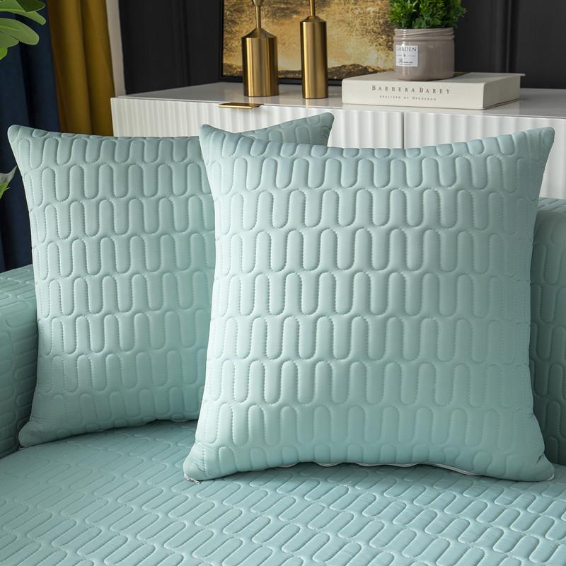 Latex Ice Silk Sofa Cushion Summer Full Cover Cloth Non-Slip Bamboo Mat Cushion Sofa Cover Four Seasons Universal Rattan