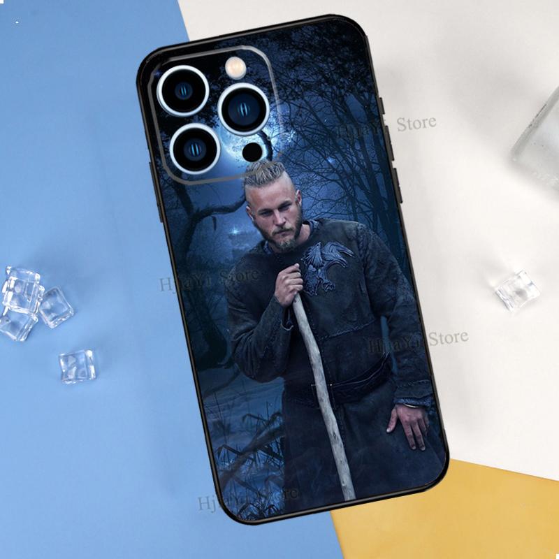 Ragnar Lothbrok Vikings Fall Für iPhone XR X XS Max 5S 6S 7 8 Plus SE 2020 11 12 13 Pro Max Mini Telefon Abdeckung