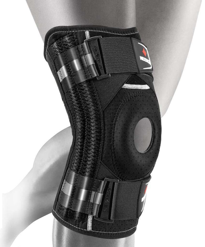 NEENCA Knee Pad Knee Knee Metal Spring Fixing For Left and Right For Daily Large Size 3XL Protector, Supporter, Stabilization, Included/Sturdy Force,