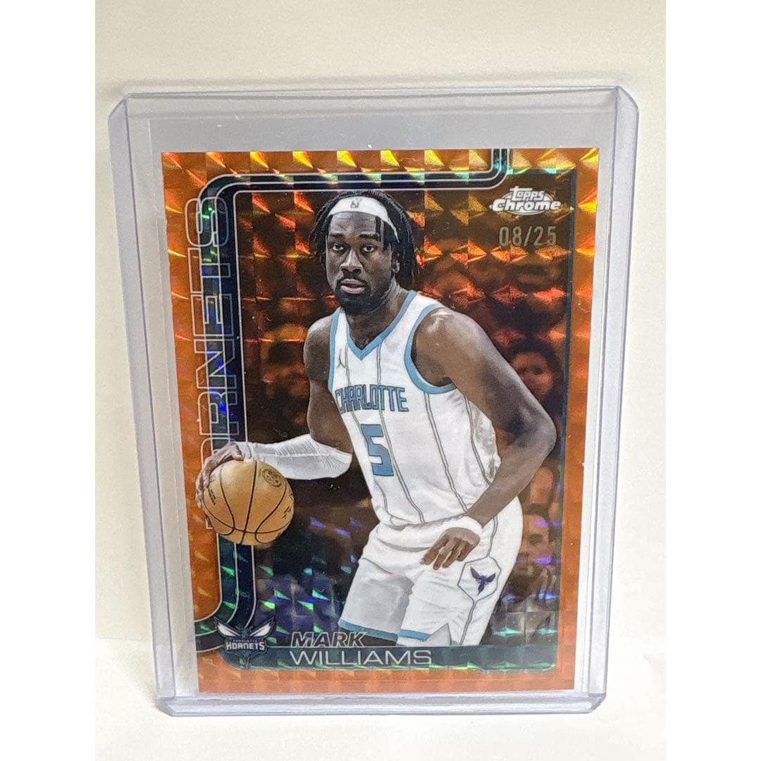 Used Limited to 25 Mark Williams Topps Chrome Serial