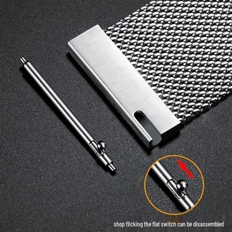 12-22mm Magnetic Milanese Watch Band for Xiaomi, Huawei, Samsung, Huami, and More