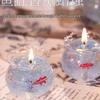 Freesia Scented Candle - Long-Lasting Fish Tank Ornament, Birthday Gift for Her