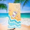 Cute Cartoon Printed Microfiber Beach Towel Quick Dry Soft Absorbent Bath Towel For Seaside