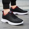 Men Sneakers Fashion Breathable Mesh Comfortable Black Sports Shoes Anti-Slip Outdoor Casual Running Mens Shoe Zapatillas Hombre