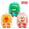 Children Cartoon Animal Slide Puzzles Toys Logical Thinking Training Challenges Intellectual 3D Puzzles Sensory Game Travel Toys