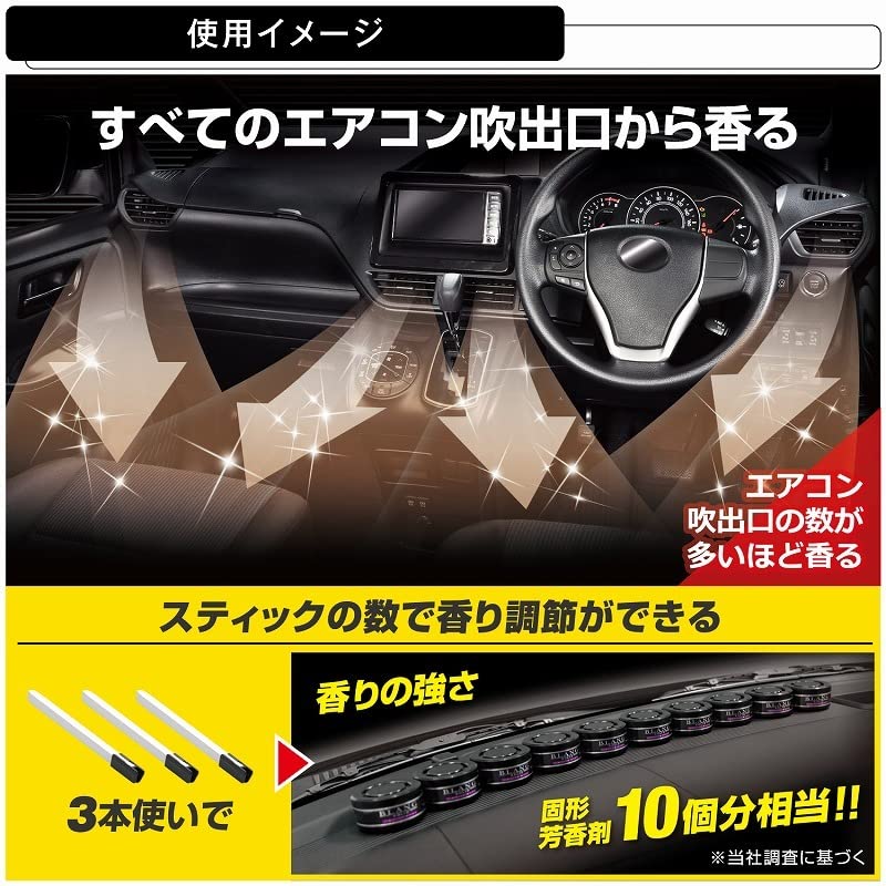 Carmate H1203 Car Blang Air Conditioner Filter Mount Monster Affiti