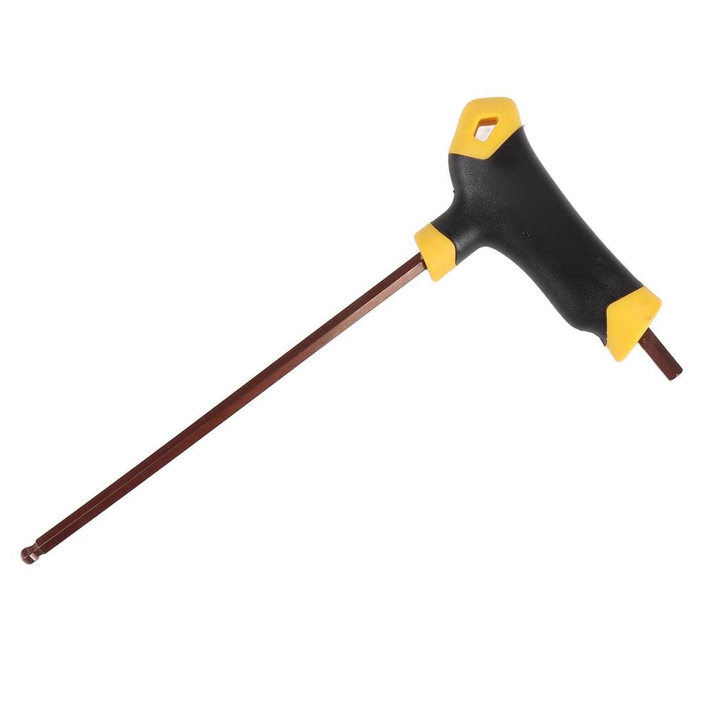 Ball Head T Shape Long Handle Hex Key Wrench Professional Repairing Hand Tool (5mm)