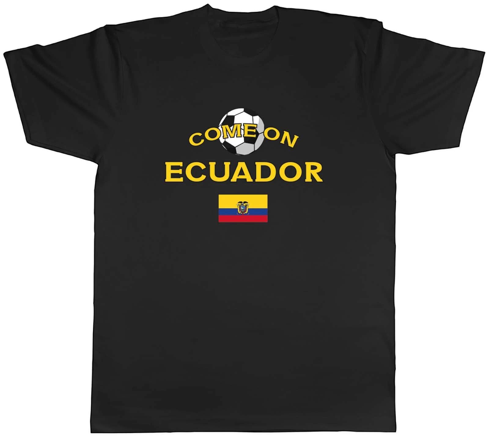 Mens T Shirt Ecuador Football Come On Sports Unisex Tee Gift XXL