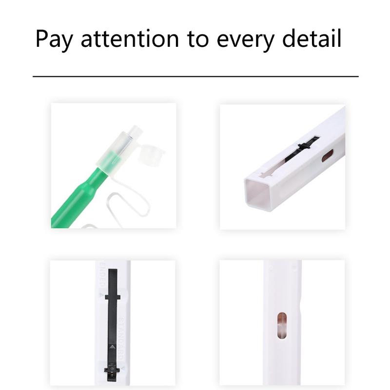 One-Click Cleaner Optical Fiber Cleaner Pen Cleans 2.5mm SC for FC ST LC MU Connector Over 800 Times