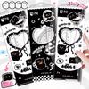 4PCS Set Transparent Plastic Rulers Straight Rulers Protractors Set Square Kawaii School Stationery Kid Math Stationery