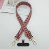 New Color Bag Shoulder Strap Mobile Phone Lanyard Woven Fashion Contrasting Color Bag Strap Crossbody Dual-purpose Strap