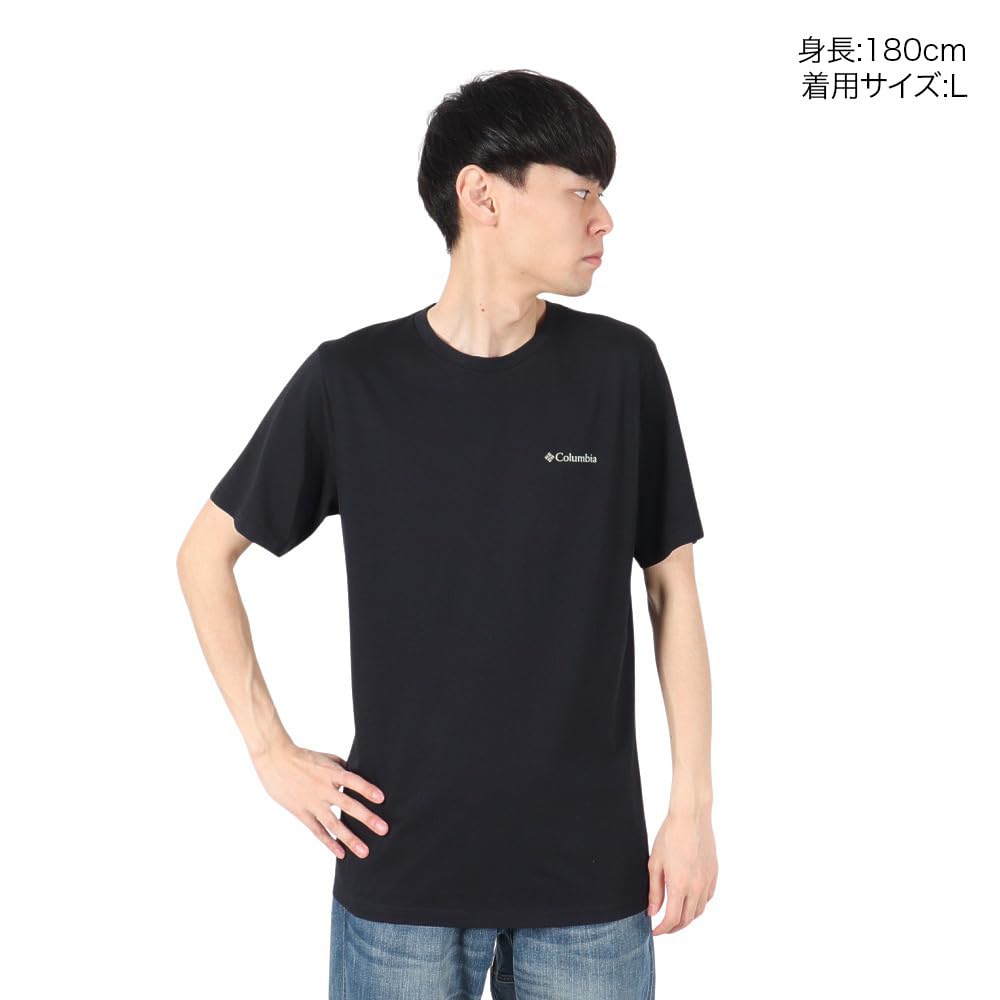 Columbia Rapid Ridge Back Graphic AJ2960 004 Short-Sleeve T-Shirt (Black/M/Men's)