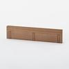 Muji Wall-Mounted Furniture 3-Section Hanger Walnut Material Width 44 Depth 2.5 Height 10 cm