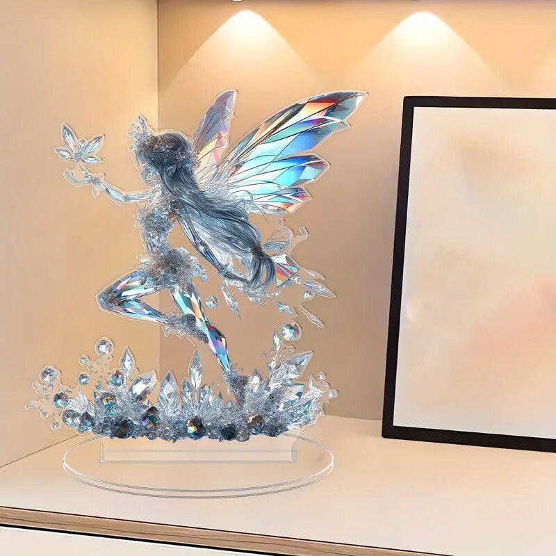 Crystal Fairy Acrylic Display Stand - Valentine's & Mother's Day Gift Ornament