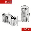 8*19mm ~ 16*33mm 1Pcs Cylindrical Hidden Gate Hinge Copper Invisible Hinges Cross Hinge Hidden Furniture Hardware