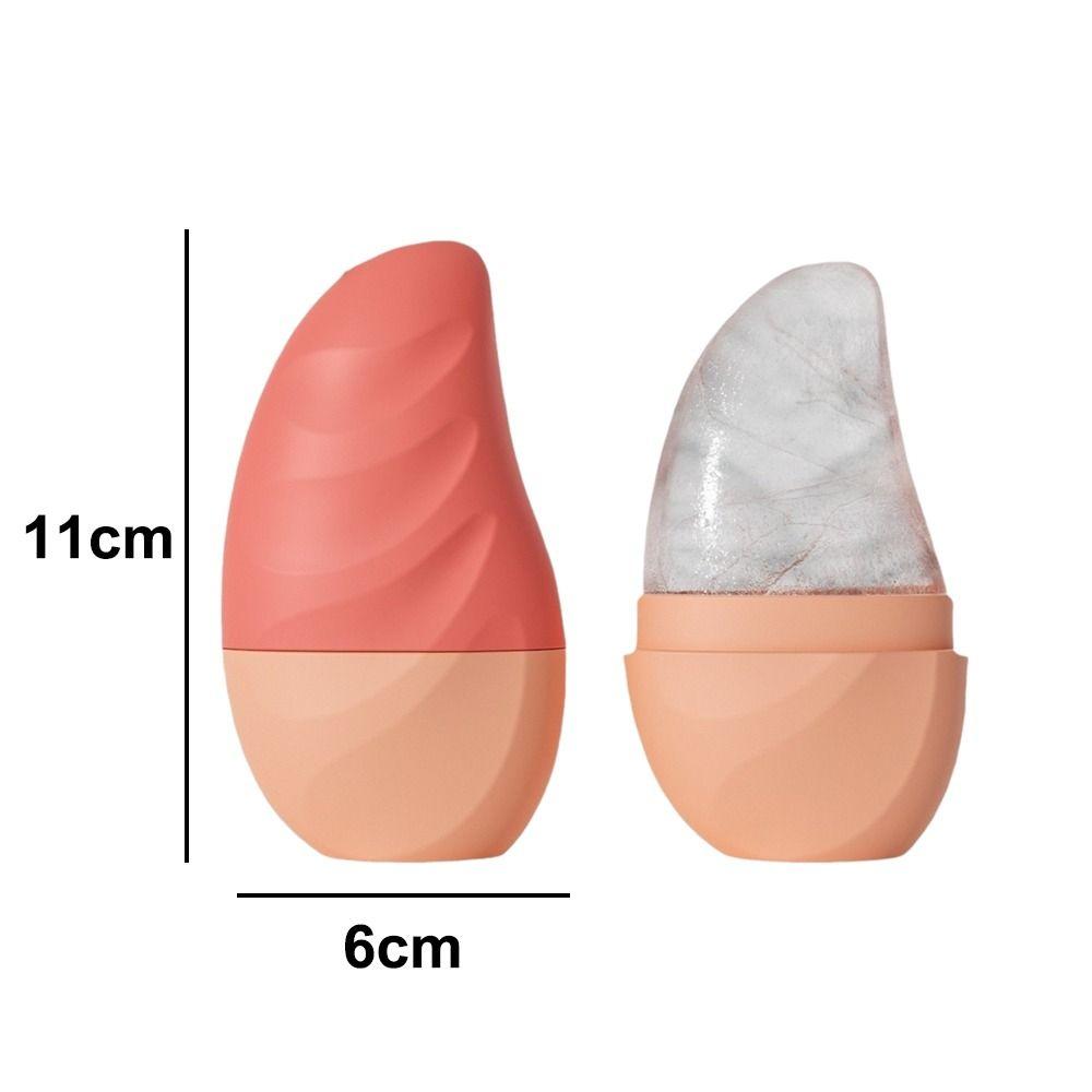 Silicone Ice Face Roller Beauty Skin Care Tools Face Lifting Ice Roller for Face Reusable Leak-Proof Facial Massager