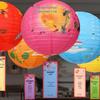 Decorative Hand-painted Folding Paper Lanterns