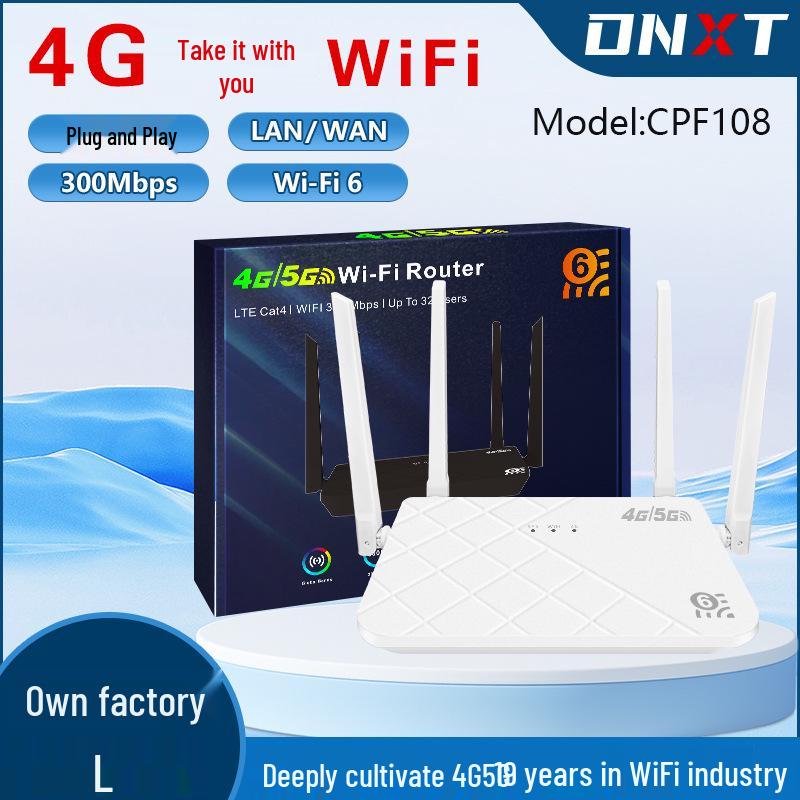 CP108 4G LTE Wireless Router with 5G WiFi for Russia