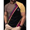 3D Print Mens O-Neck Short Sleeved Tee Street Daily Fashion T-Shirt for Men Oversized Summer Tops