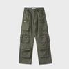 Men's Retro High Street Style Multi-Pocket Workwear Pants