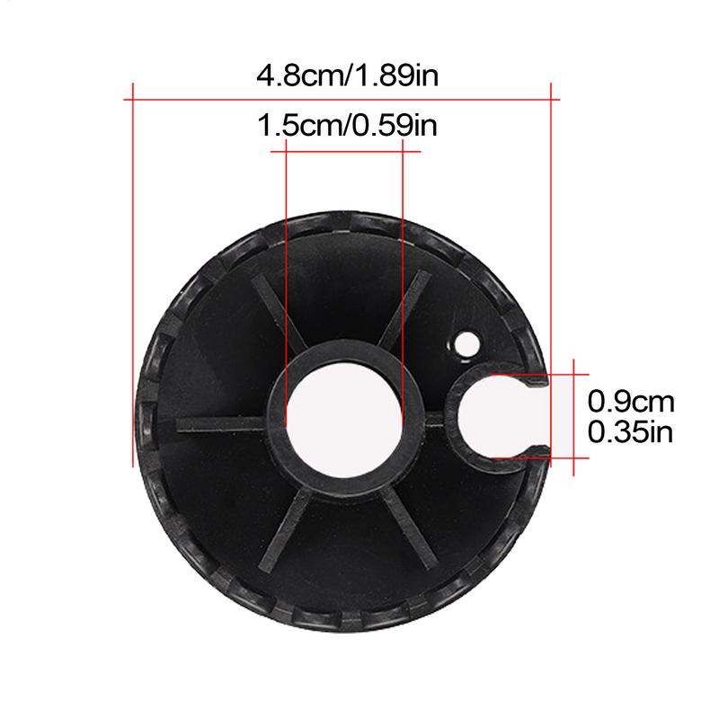 1 Pair Trekking Pole Snow Basket Outdoor Camp Hikes Pole Walk Stick Cane Snowflake Basket Mud Sand Snow Ski Replacement Parts