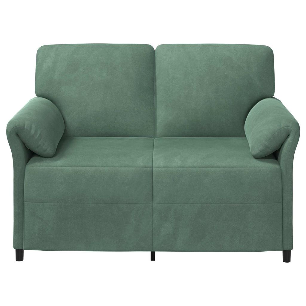 2 Seater Sofa Sea Green 138 X 83 X 95 Cm Velvet