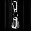 10Pcs Carabiner Hook for Camping Hiking Fishing D Shape Keyring Carabiner Spring Snap Clip Hook Snap Hook Carabiner Clip