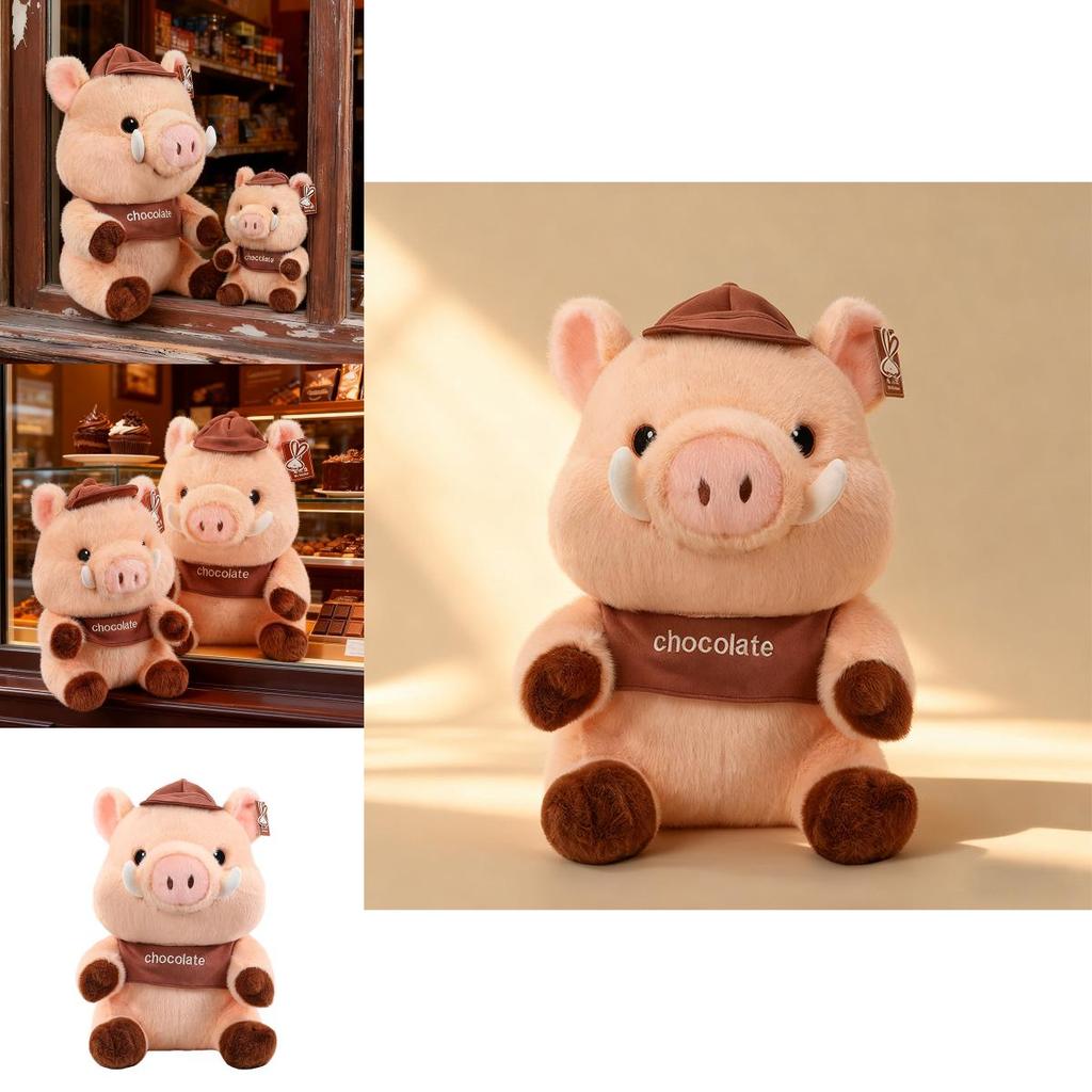 Plüschschwein Spielzeugkissen mit weicher PP-Baumwolle für Kinder und Mädchen Geschenk