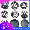 2026 Hot For Volkswagen VW 4pcs 55mm 65mm Car Styling Wheel Center Wheel Hub Cap Modification Accessories Suitable for VW Volksw